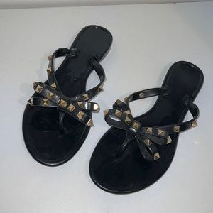Black Valentino Sandals
